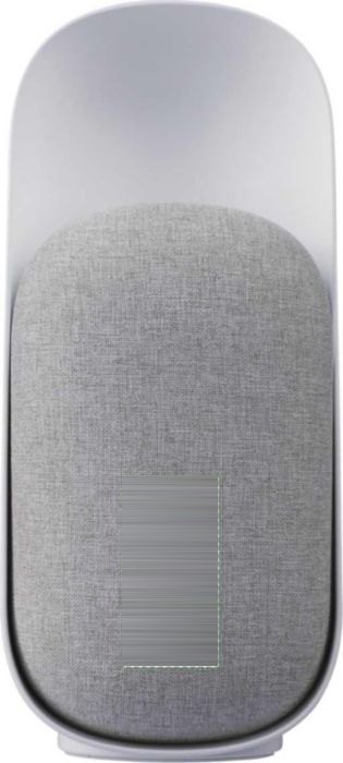 Gerecyclede ABS speaker Rumi — drukvlak voorzijde