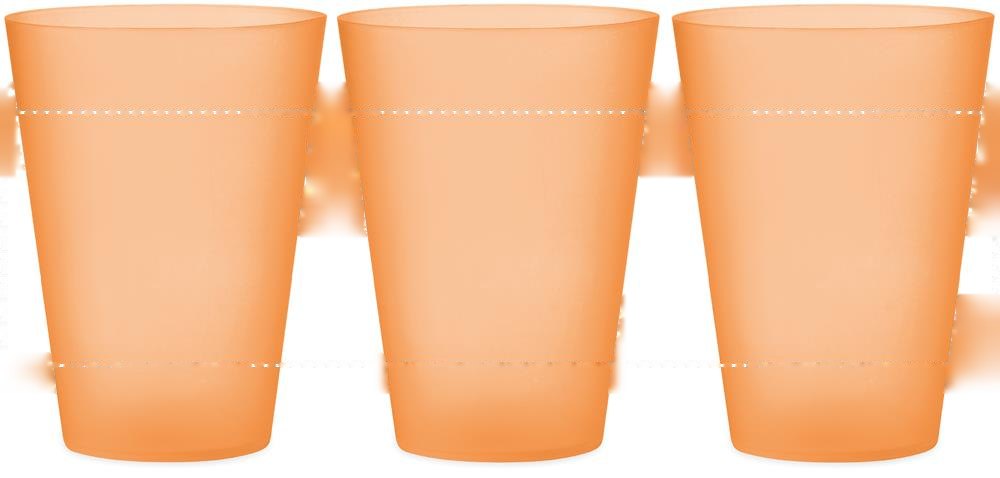 FESTA - Herbruikbare event beker 300ml — drukvlak 360 transparent
