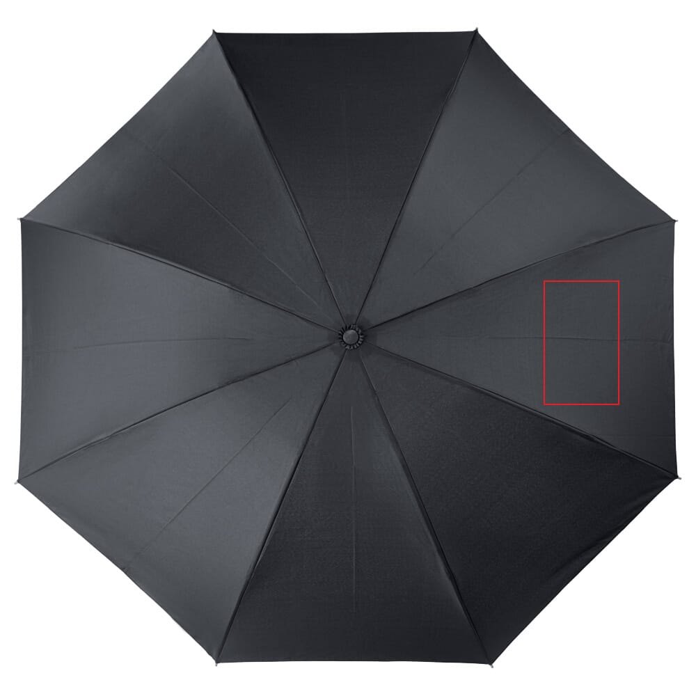 Deluxe 23” omkeerbare auto open/sluiten paraplu — drukvlak rechter paneel