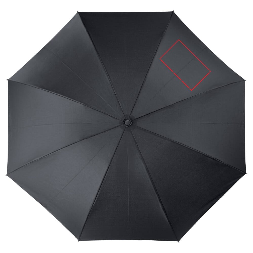 Deluxe 23” omkeerbare auto open/sluiten paraplu — drukvlak rechtsboven paneel
