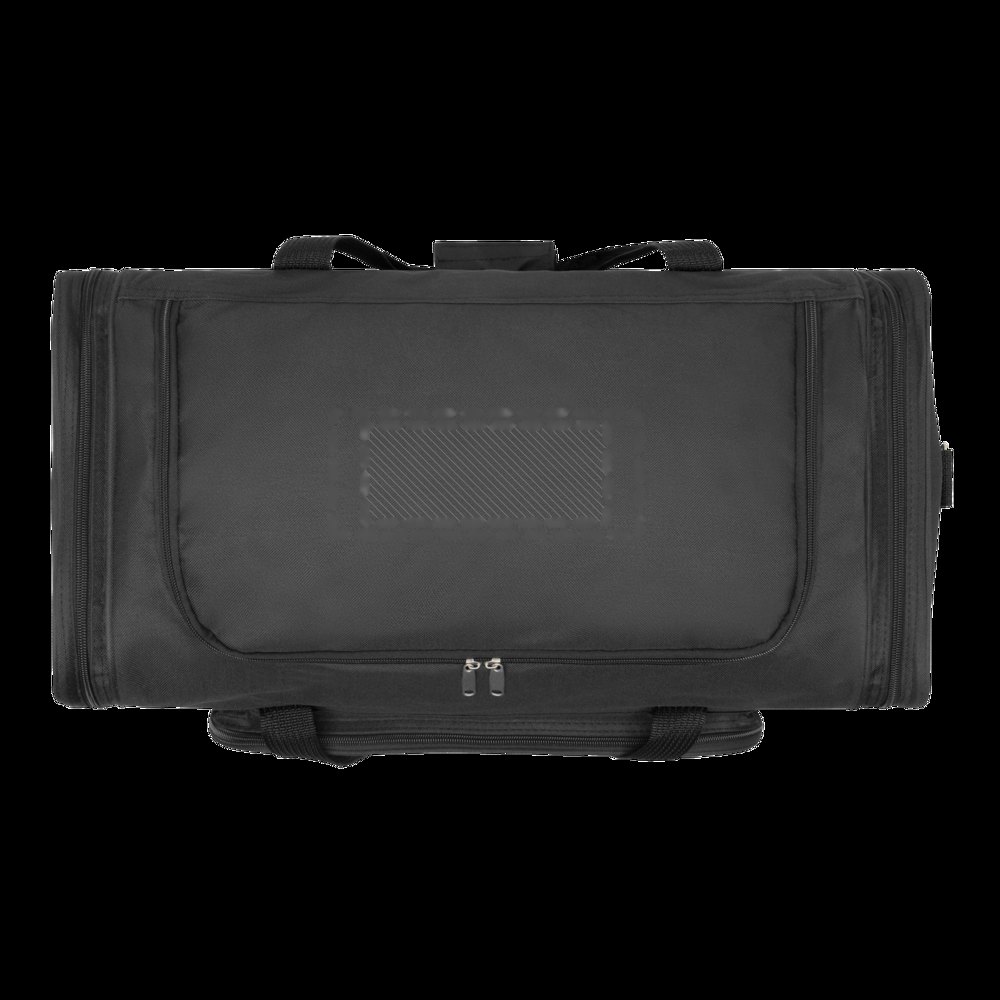 LASER PLUS TRAV - 600D polyester reistas — drukvlak gecentreerd op de flap