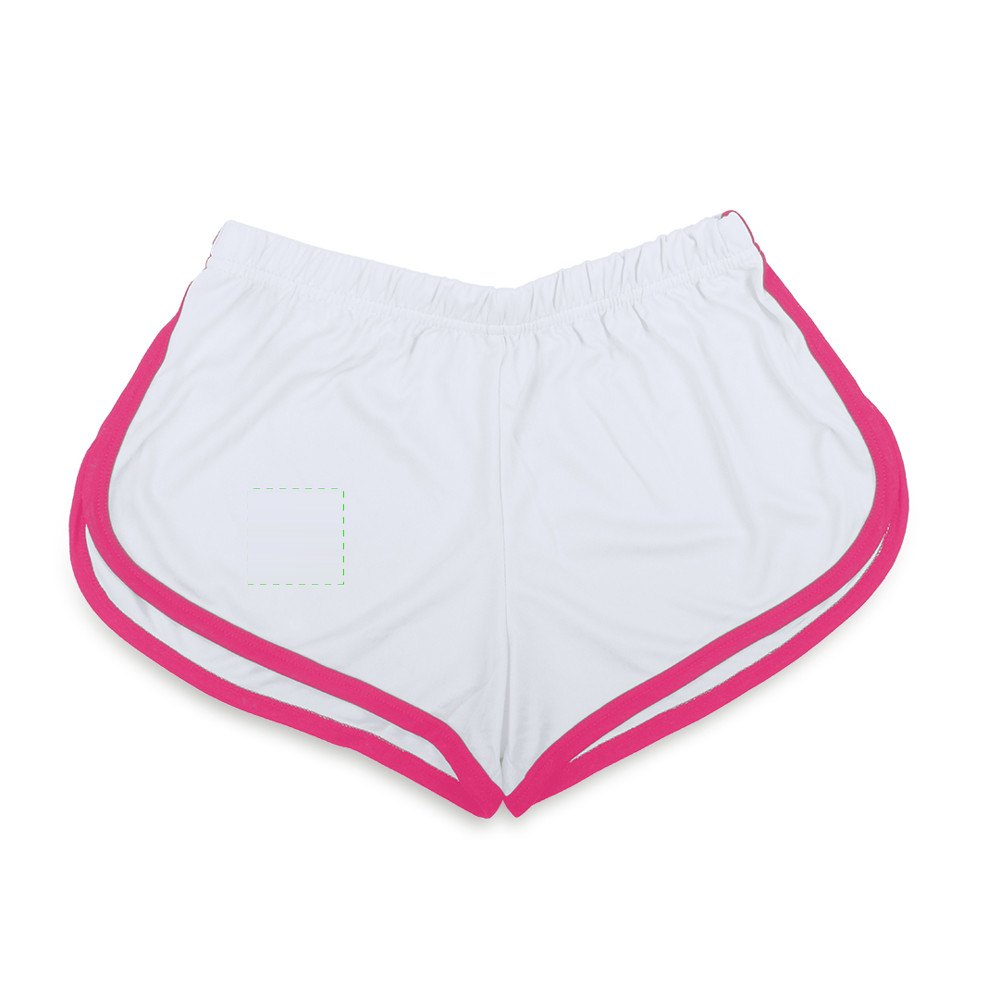 Shorts Bizax — drukvlak links