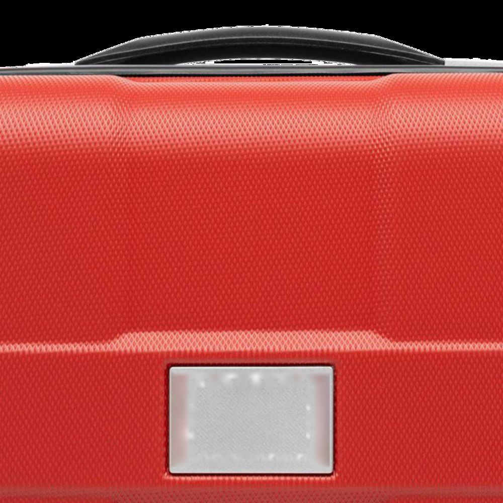 MONZA - Boardcase trolley — drukvlak gecentreerd op het metalen plaatje