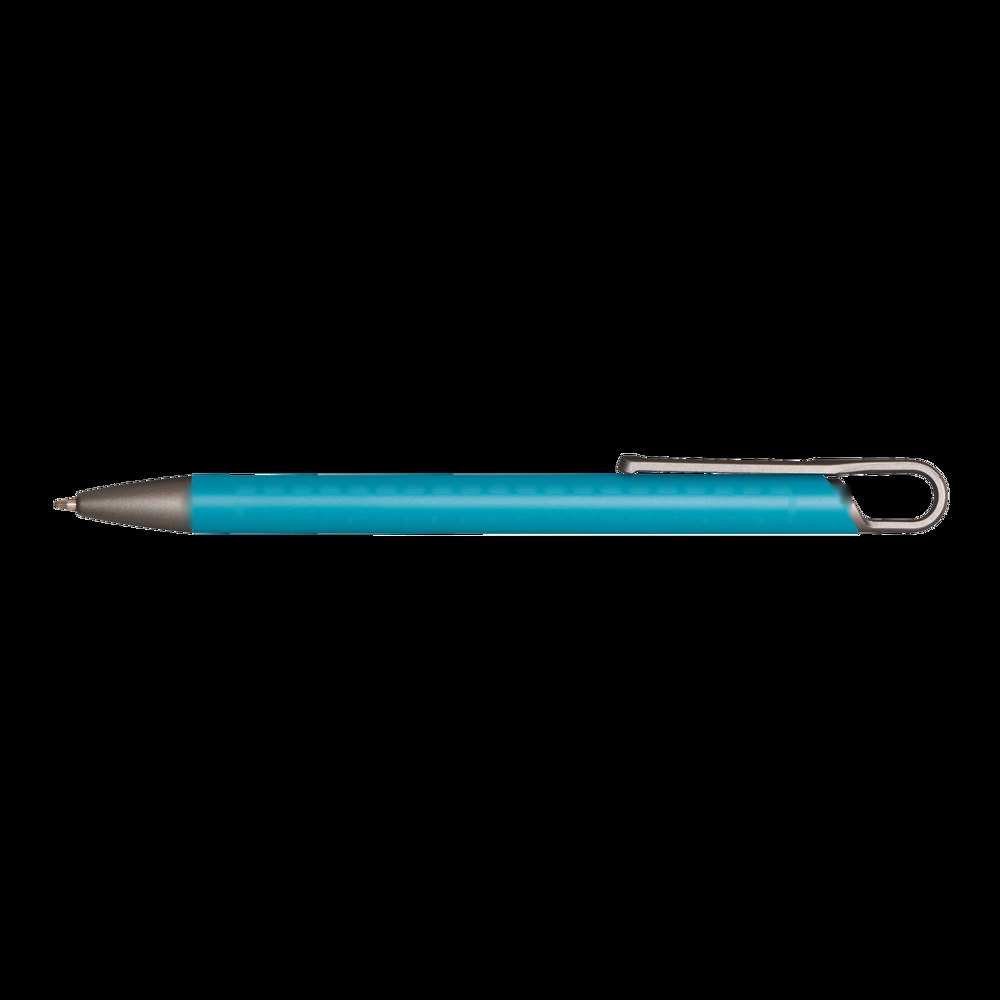 VIRAGIO - Aluminium balpen — drukvlak op de links zijde van de clip