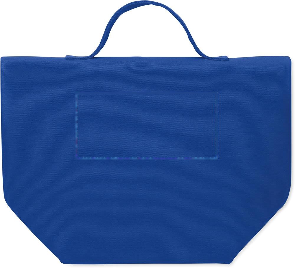 RECOBA COLOUR - Gerecycled katoenen koeltas — drukvlak achterzijde