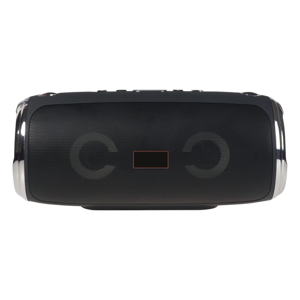 Draadloze Speaker met schouderband 20W — drukvlak op het plaatje