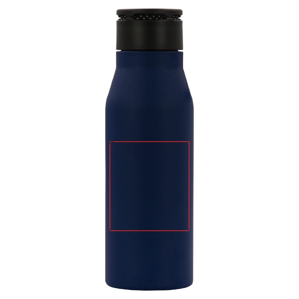 Thermofles met touw 600ml — drukvlak midden op de fles