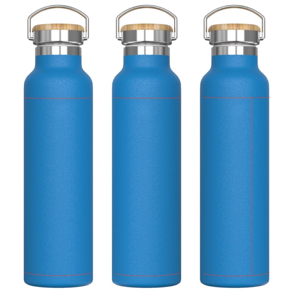 Thermofles Ashton 650ml — drukvlak rondom