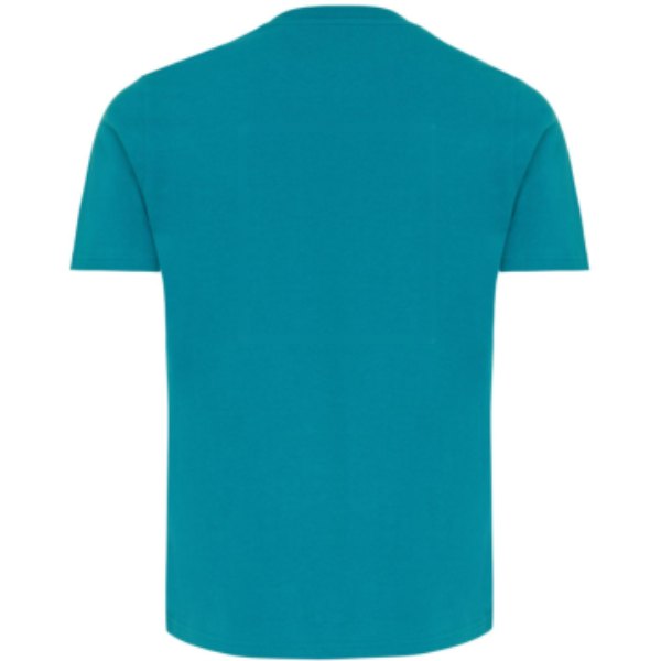 IQONIQ Brett gerecycled katoen t-shirt — drukvlak artikel achterzijde