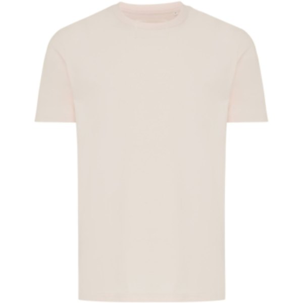 IQONIQ Brett gerecycled katoen t-shirt — drukvlak in de nek