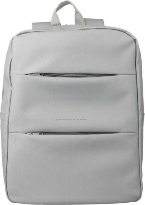 PU 15 inch laptop rugzak Felicia — drukvlak voorvak