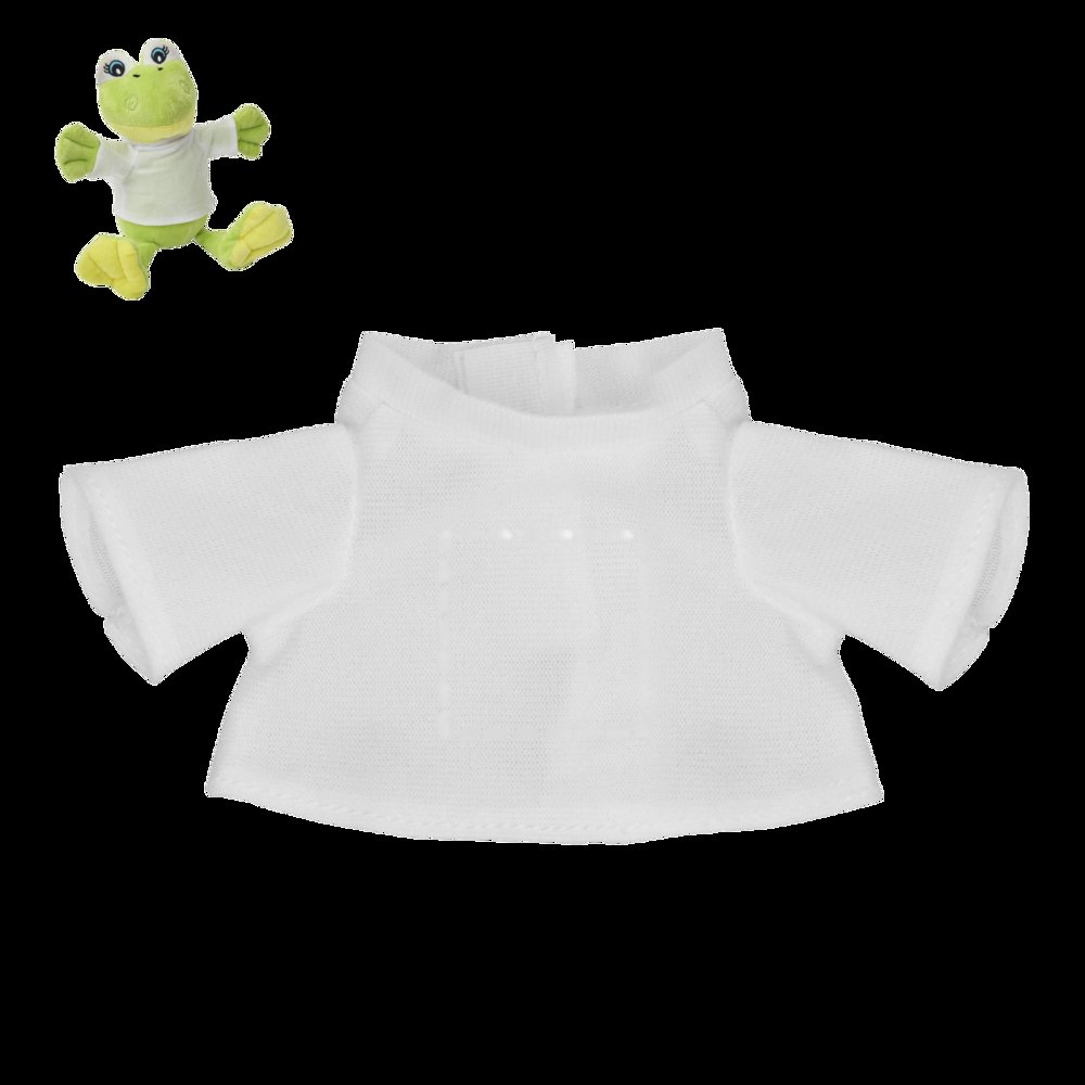 FRIEDA - Pluche kikker — drukvlak op het t-shirt