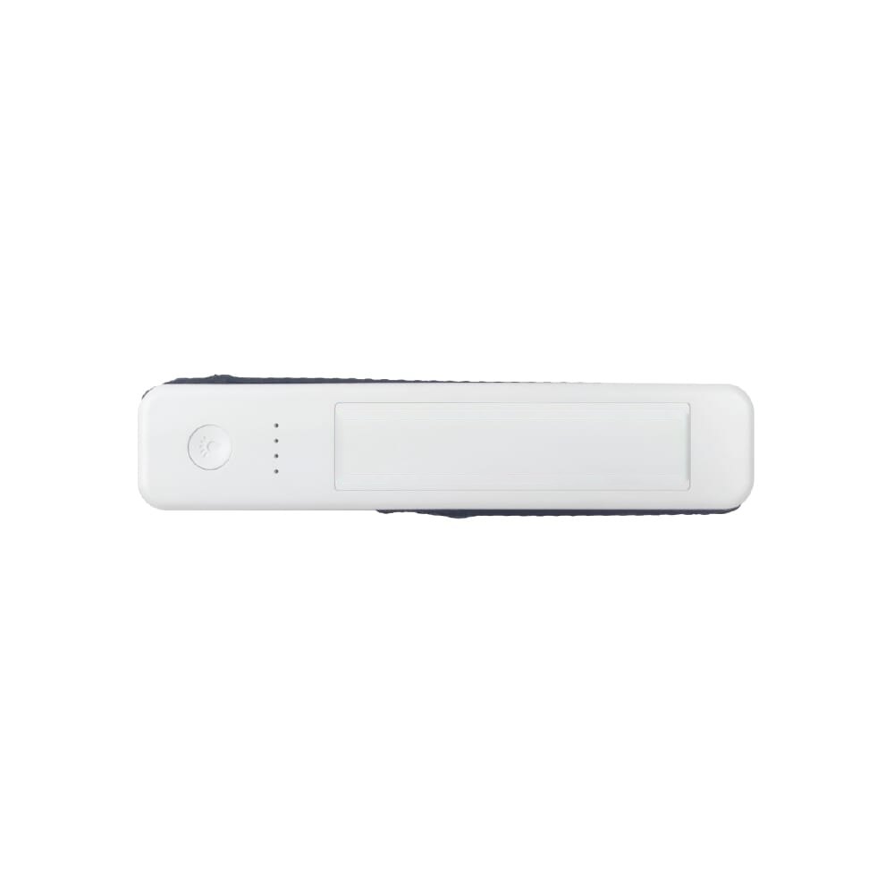 5-in-1 Travel Powerbank 2600 mAh - Bagageweegschaal - Zaklamp - Liniaal - Thermometer — drukvlak bovenkant