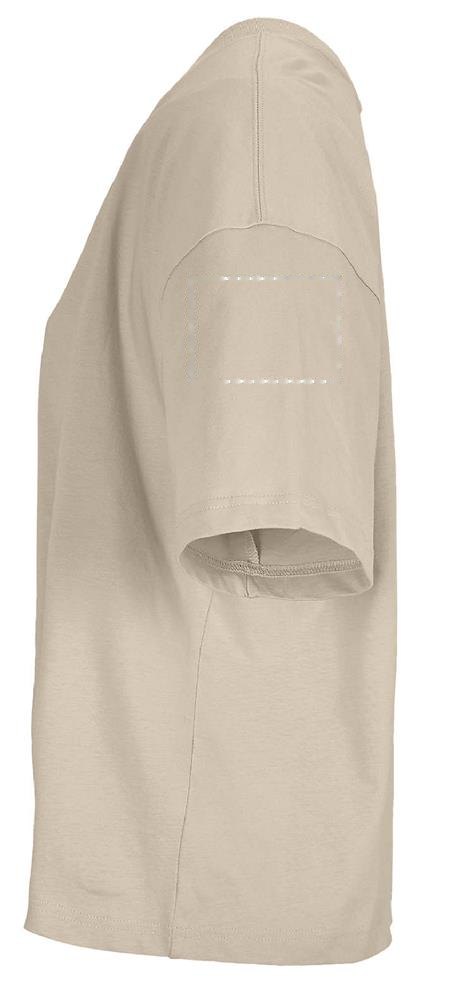 BOXY WOMEN - BOXY OVERSIZE T-SHIRT DAMES — drukvlak linkerarm
