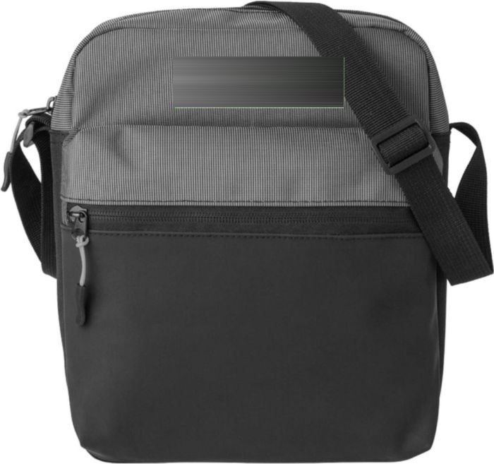 500D Two Tone schoudertas Tom — drukvlak voorzijde
