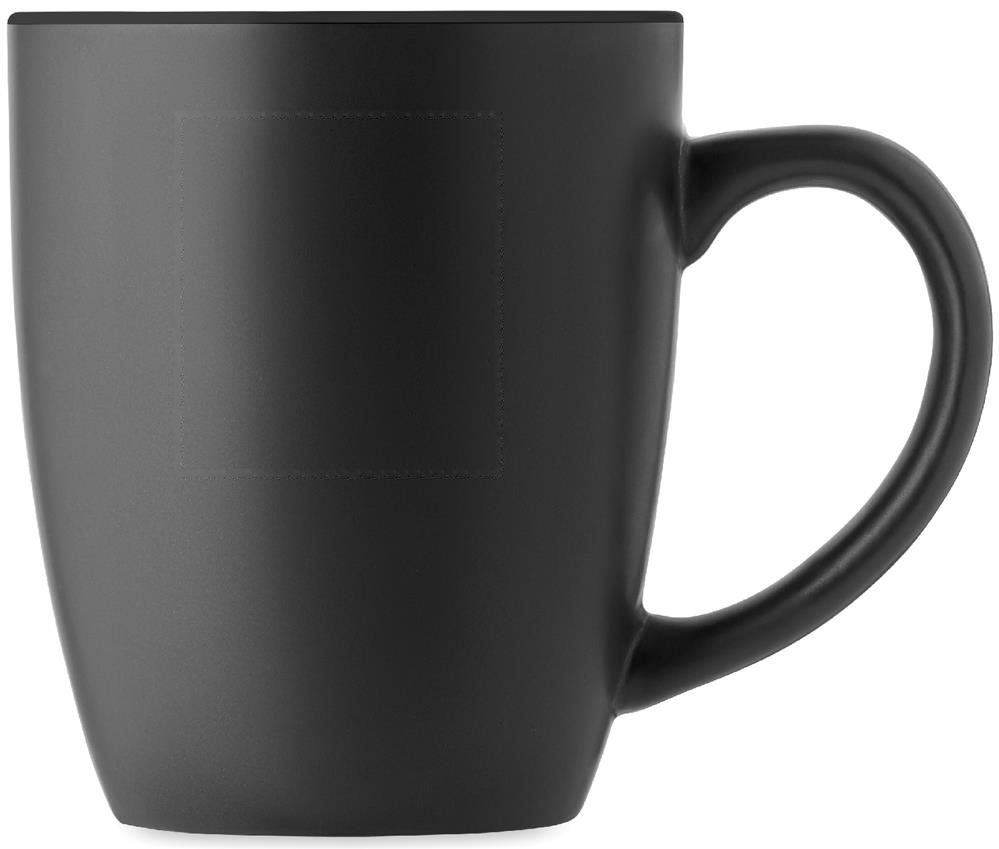 LIM - Tweekleurige mok 290 ml — drukvlak rechtshandig