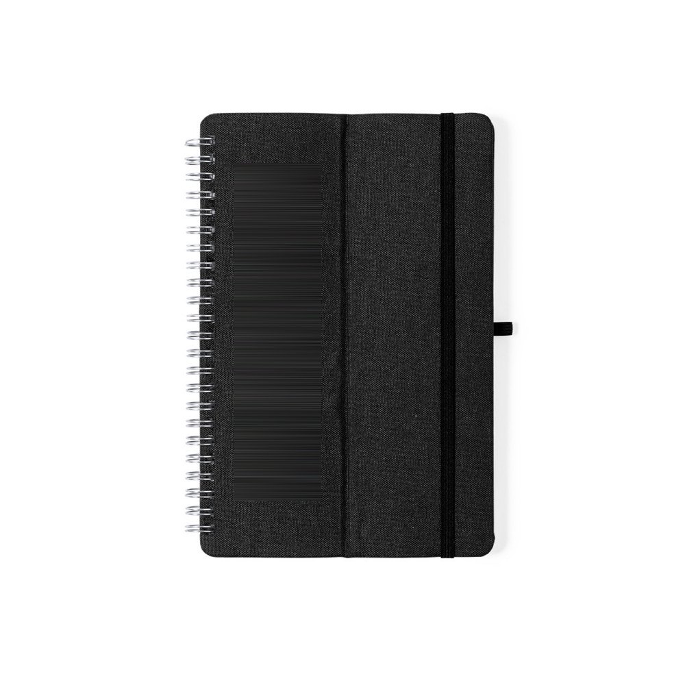 Houder Notitieboek Maisux — drukvlak op de cover