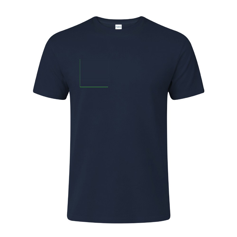 Kleuren Kinder T-Shirt Seiyo — drukvlak rechterborst