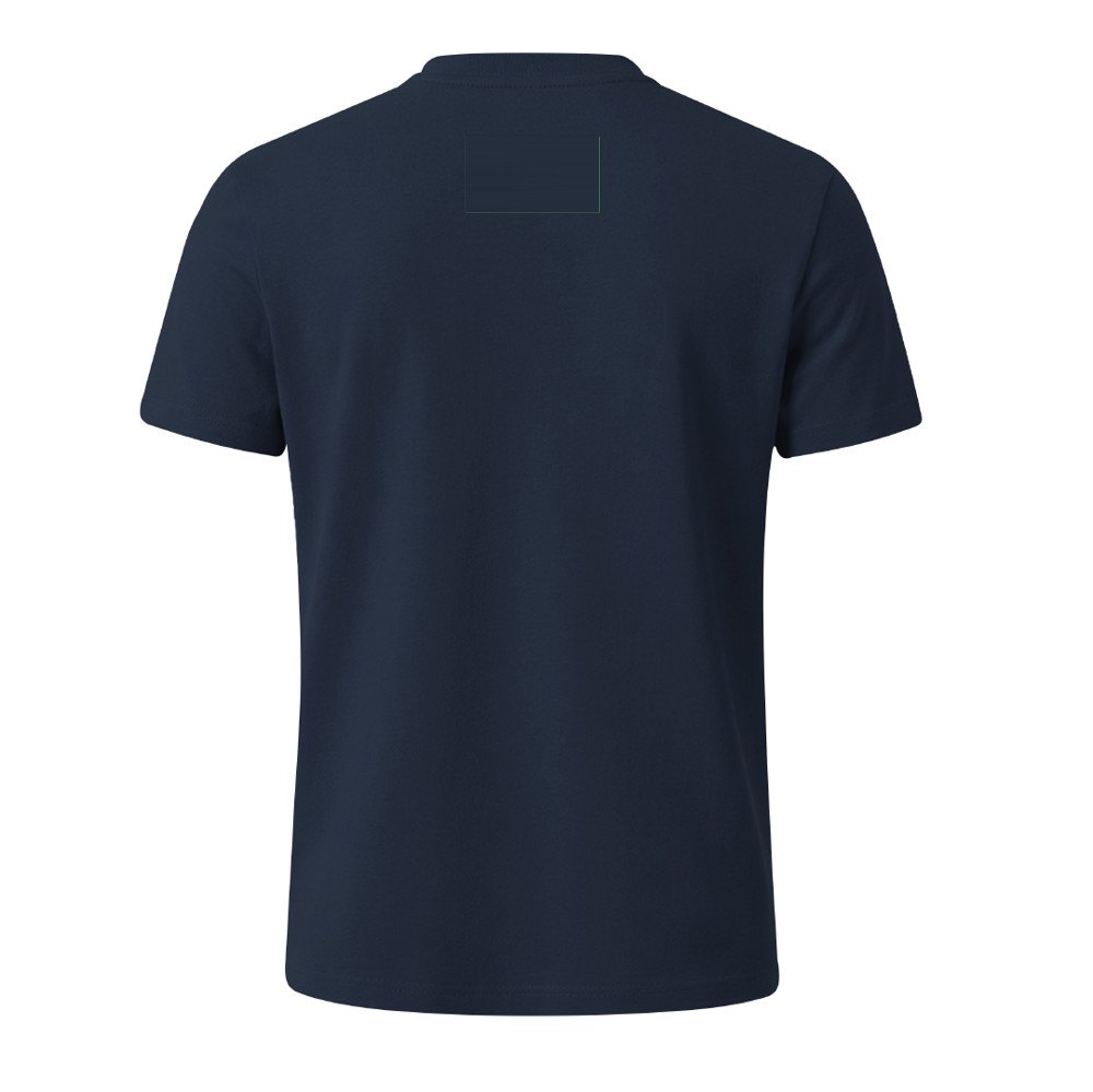 Kleuren Kinder T-Shirt Seiyo — drukvlak achterkant nek