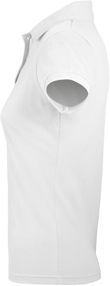 PRIME WOMEN - PRIME dames polo200g — drukvlak linkerarm