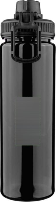 rPET drinkfles (750 ml) Olivian — drukvlak achterzijde
