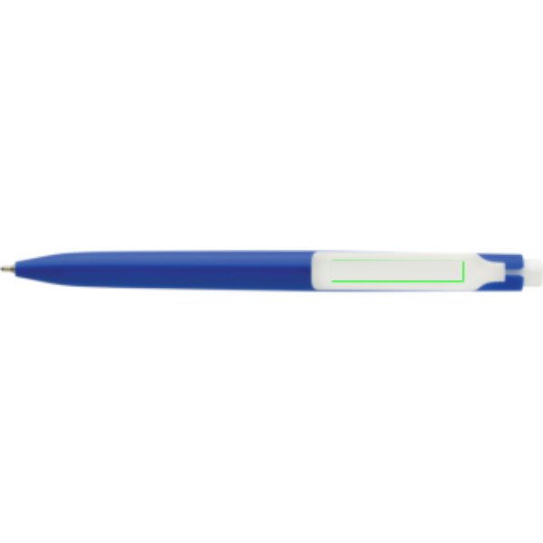 Vibe GRS certified R-ABS pen met ultra vloeiende inkt — drukvlak clip