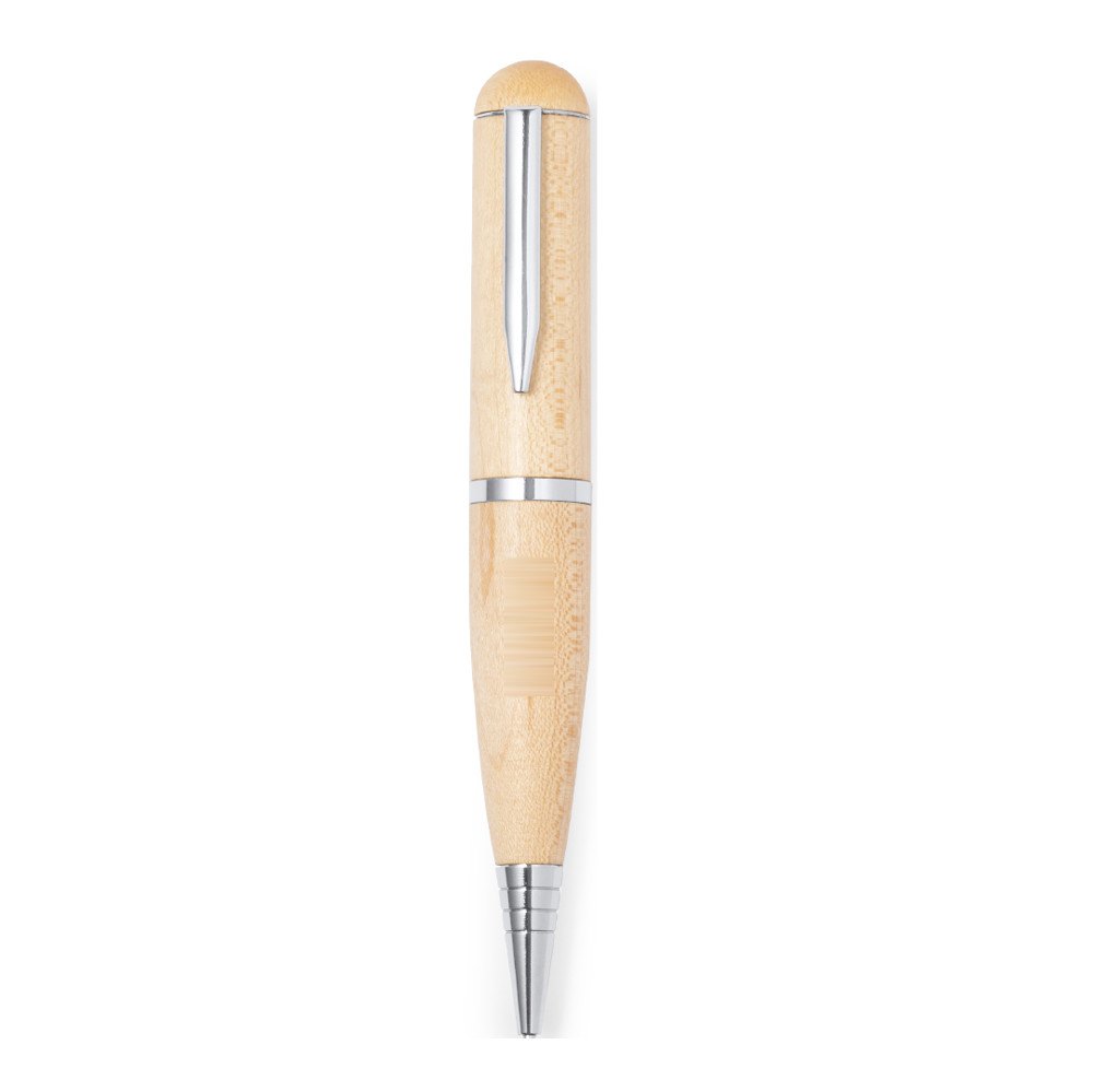 USB Balpen Kornon 16GB — drukvlak onderlichaam onder clip