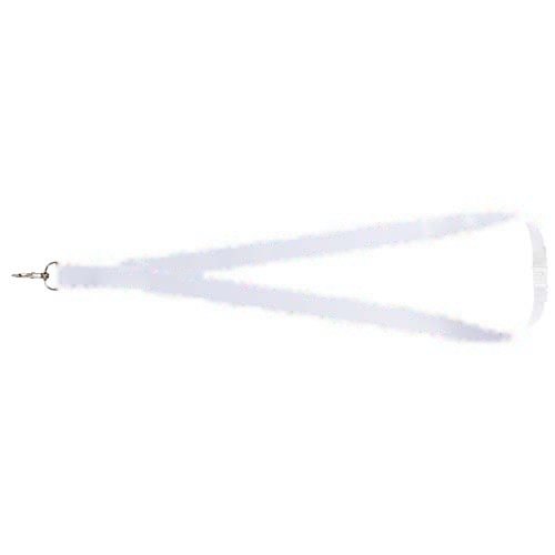 Addie gerecycled PET lanyard met safety breakaway sluiting — drukvlak rondom, voor