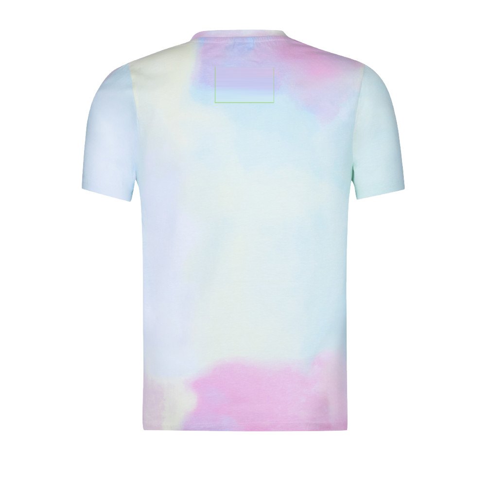 T-Shirt Volwassene Vega — drukvlak bovenkant rug