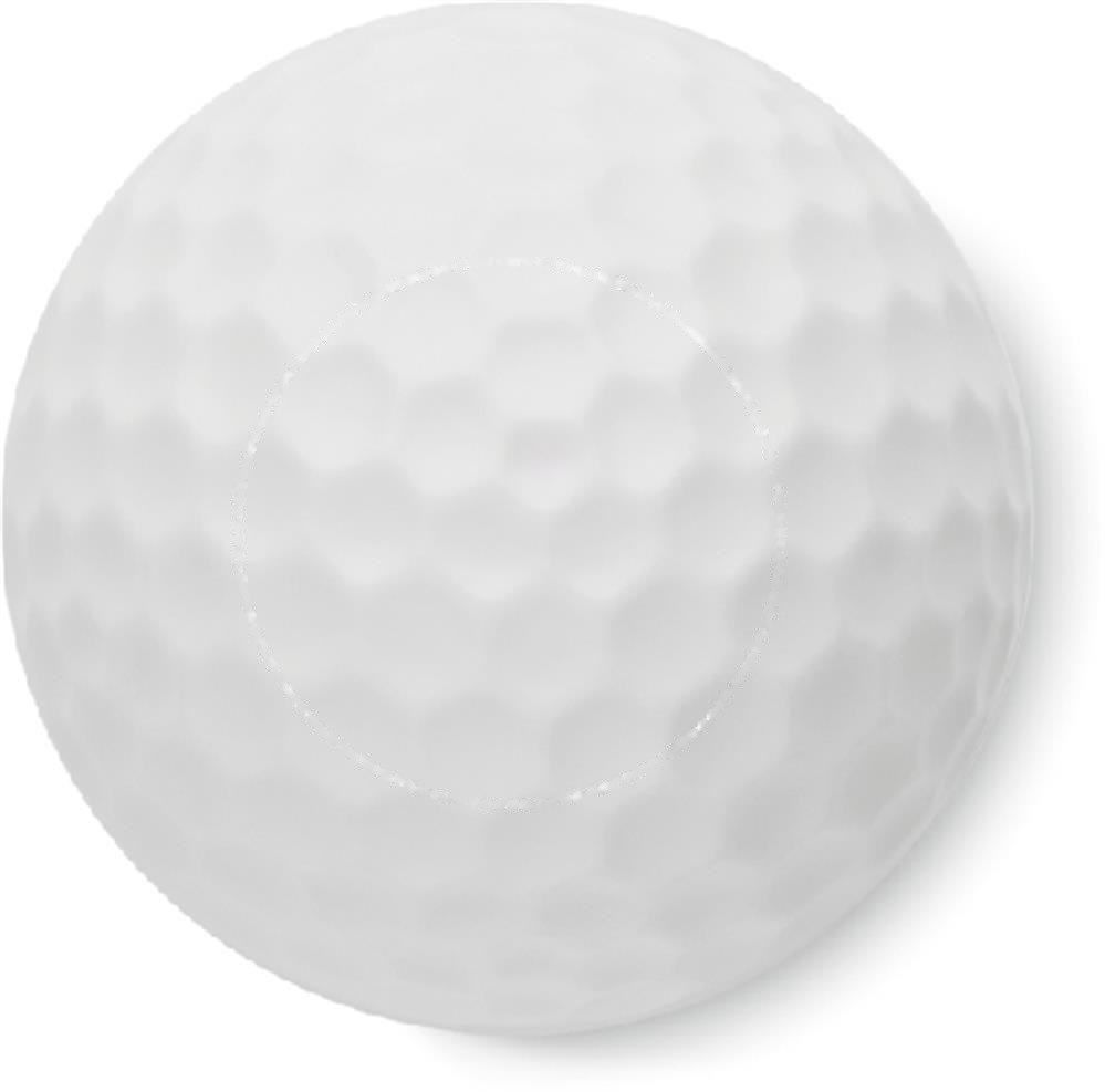 GOLF - Lippenbalsem golfbal — drukvlak midden op de bal