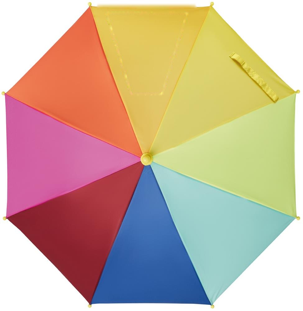 ARCO - 18 inch kinderparaplu — drukvlak op het gele segment