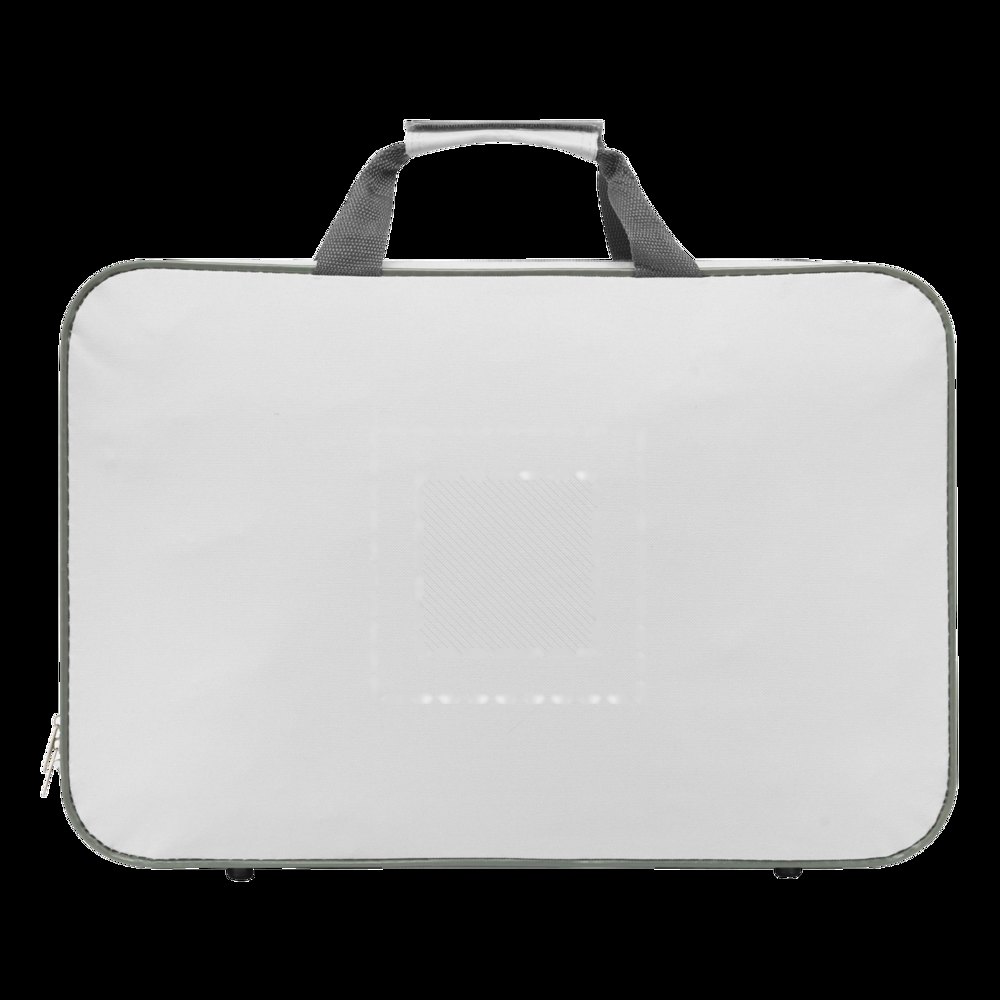 BASIC - 5 delig tassenset — drukvlak op de achterzijde van de suitcase