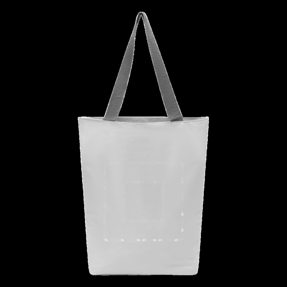 BASIC - 5 delig tassenset — drukvlak op de achterzijde van de shopper