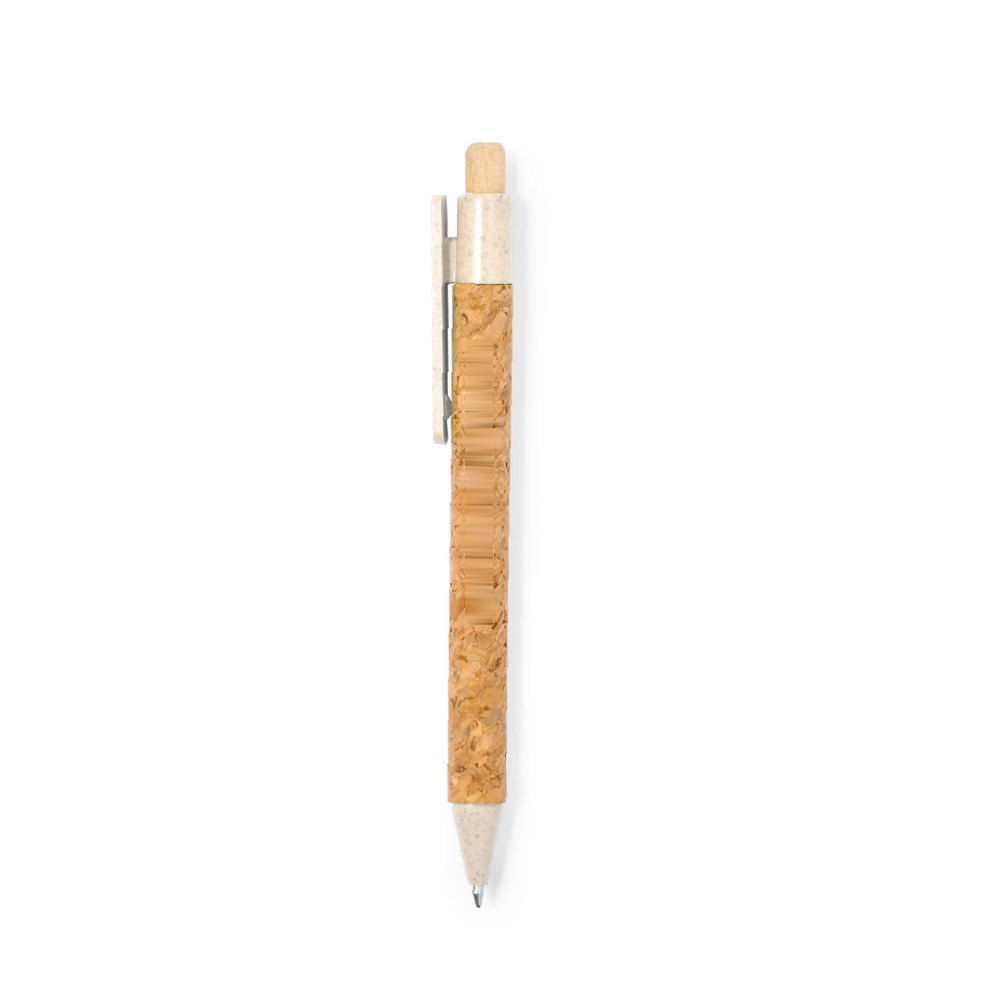 Notitieblokje Brastel — drukvlak op de pen