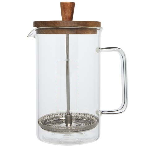 Ivorie 600 ml koffiepers — drukvlak voorzijde
