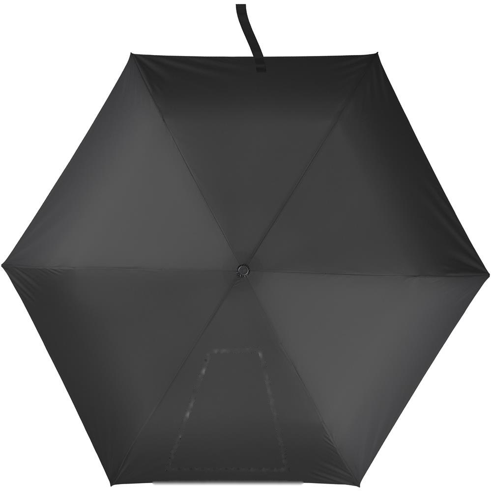 MINIBRELLA - Ultralichte opvouwbare paraplu — drukvlak onderste paneel
