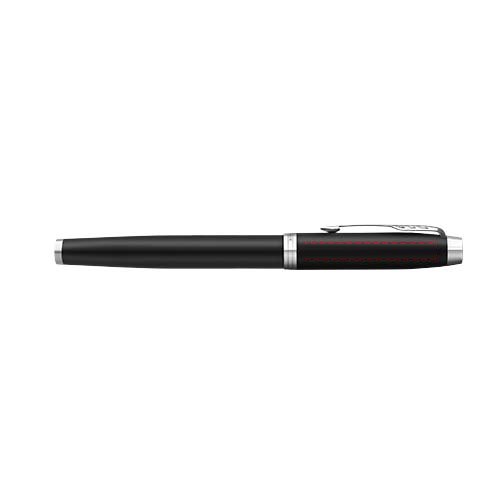 Parker IM rollerbalpen (zwarte inkt) — drukvlak dop