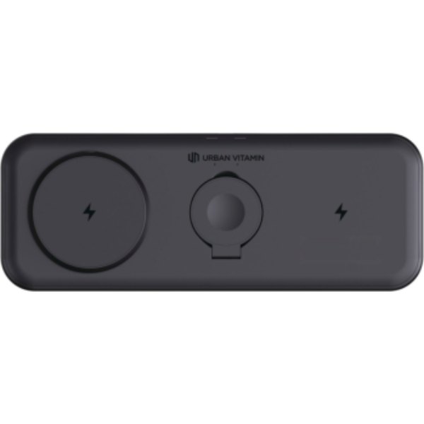 Urban Vitamin Torrance RCS 3-in-1 magnetische 15W oplader — drukvlak artikel rechts onder