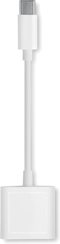 KOENET - ABS-aansluiting audiosplitter t — drukvlak op de achterkant