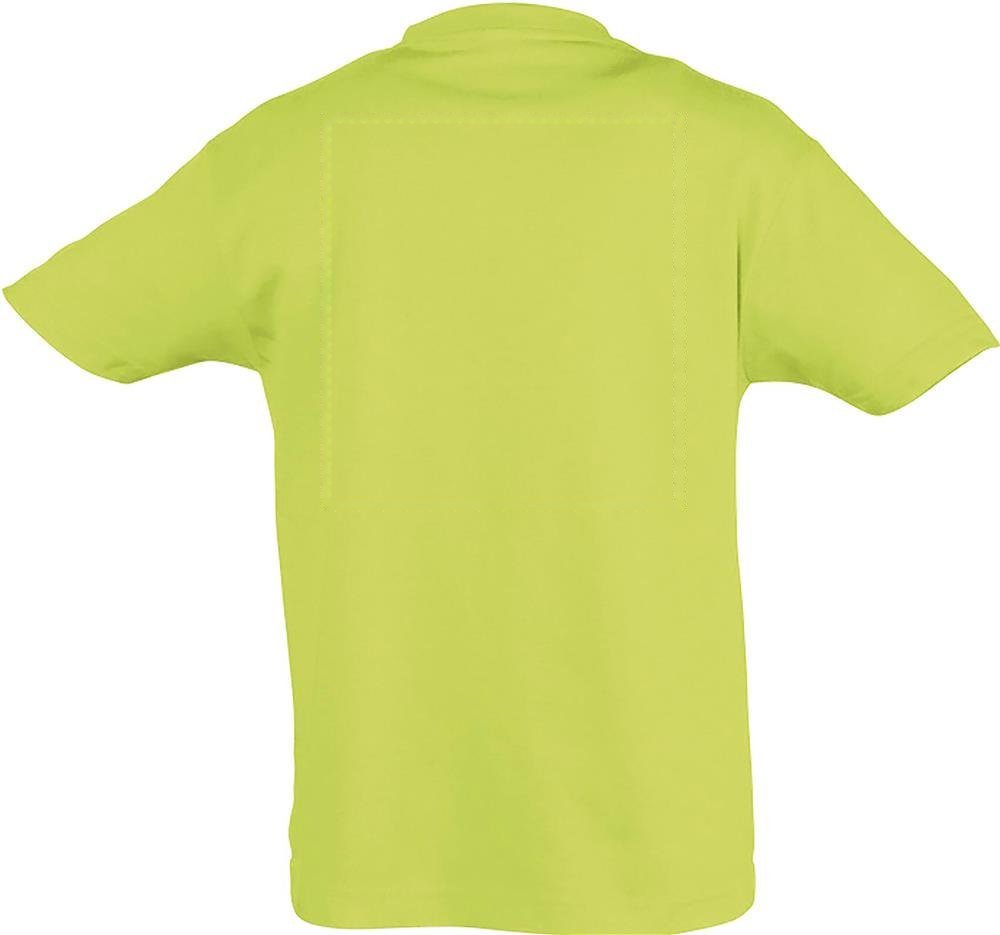 REGENT KIDS - REGENT Kinder t-shirt 150g — drukvlak achterzijde
