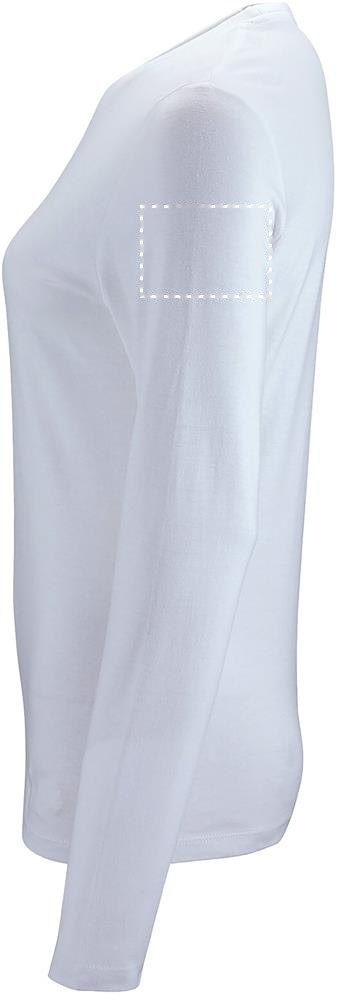 IMPERIAL LSL WOMEN - IMPERIAL lsl dames 190g — drukvlak linkerarm