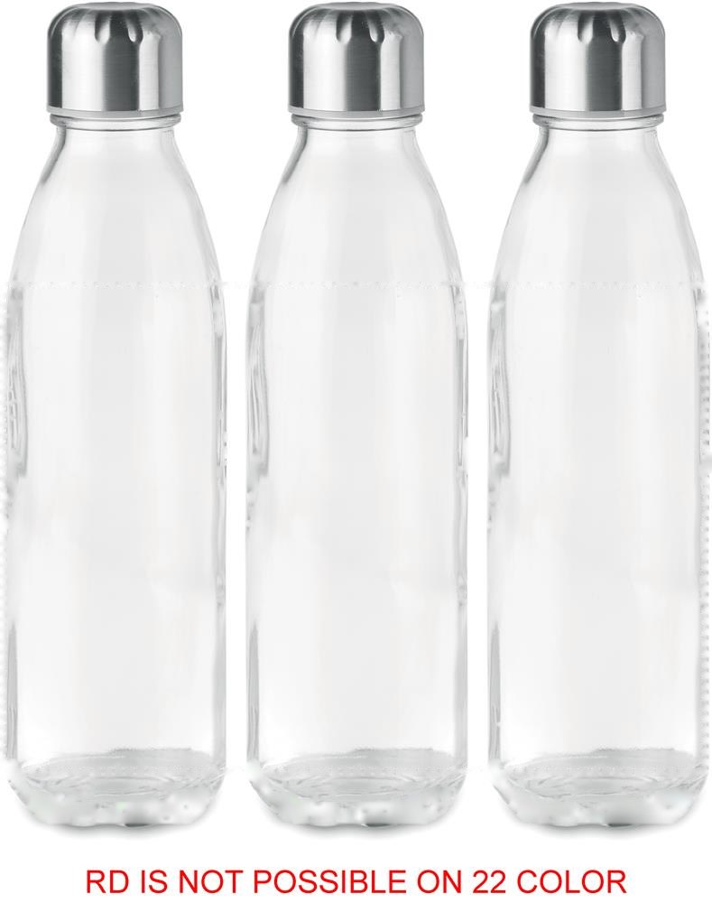 ASPEN GLASS - Glazen drinkfles 650ml — drukvlak drukvlak 1