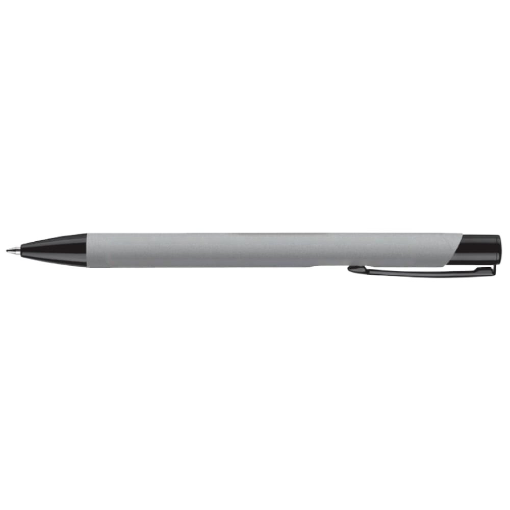Balpen Alicante soft touch — drukvlak 270 graden van de clip