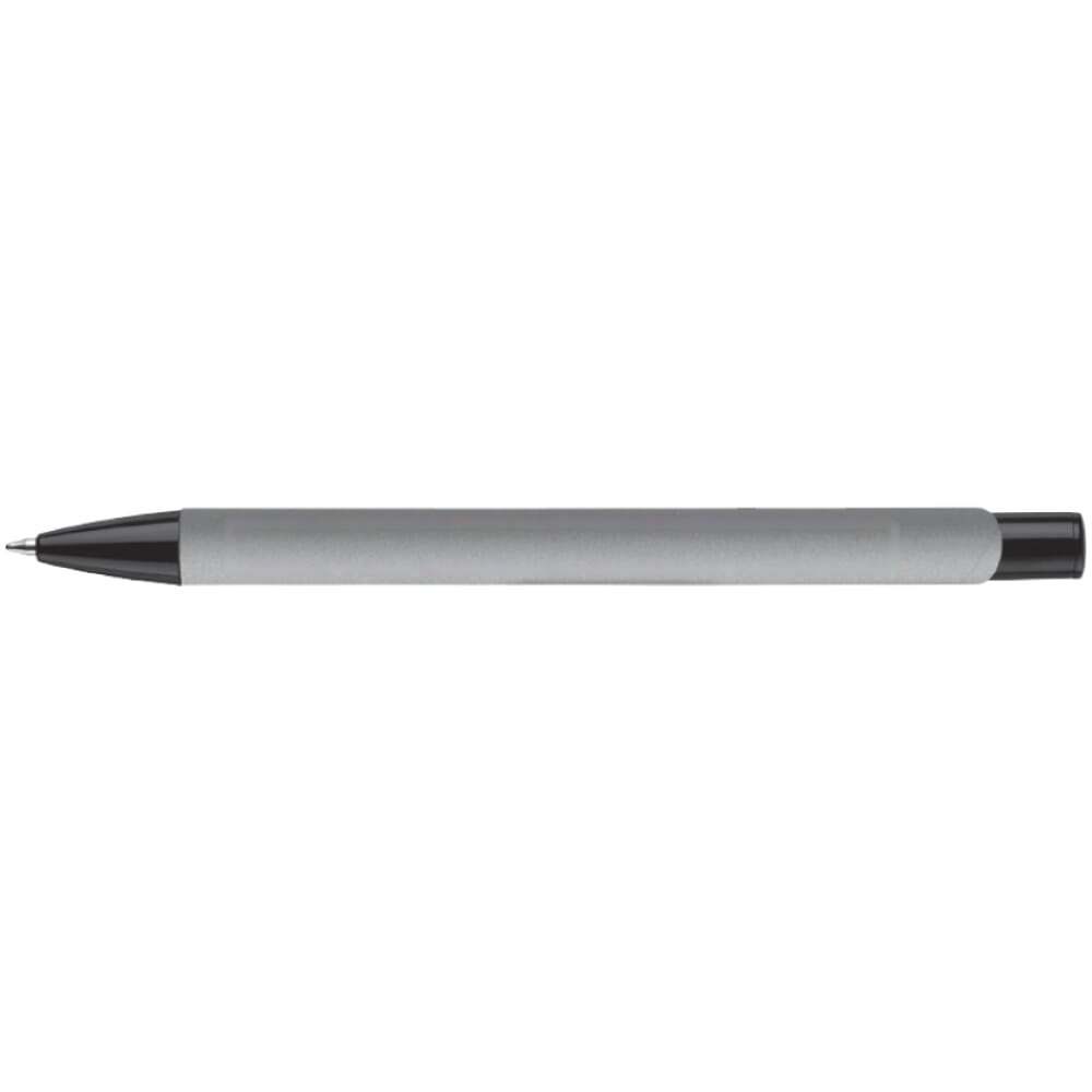Balpen Alicante soft touch — drukvlak 180 graden van de clip