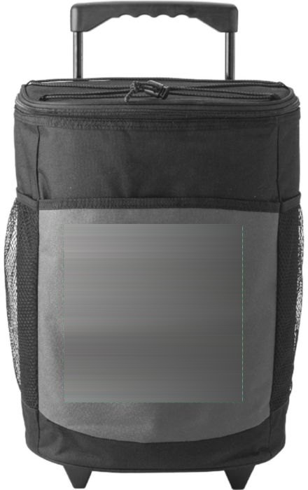 Polyester (600D) cooling trolley Isma — drukvlak voorvak