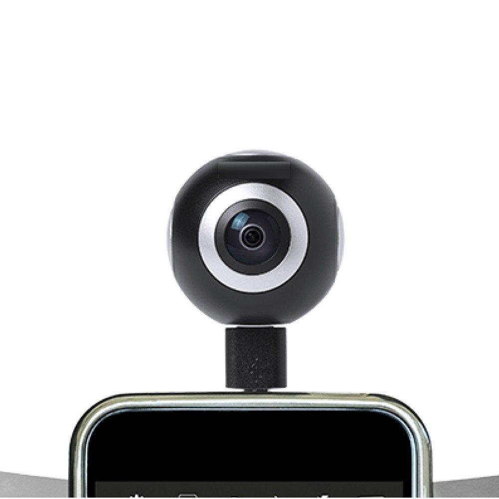 Camara 360° Ribben — drukvlak gecentreerd achterkant kam