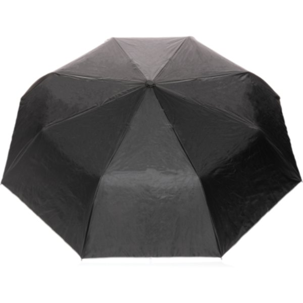 21 "Impact AWARE ™ RPET 190T Pongee tweekleurige miniparaplu — drukvlak paraplu