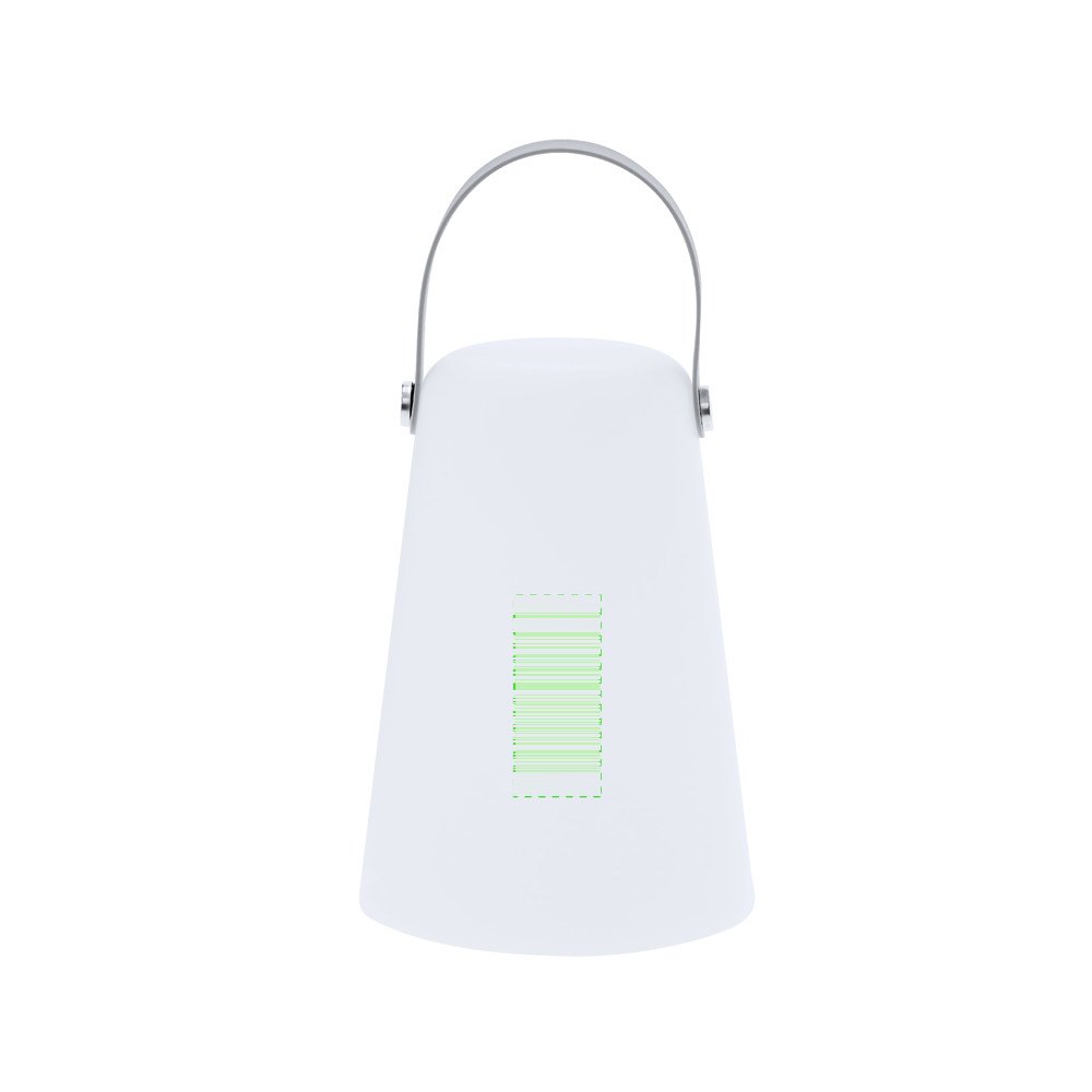 Lamp Tuxfan — drukvlak midden op de behuizing
