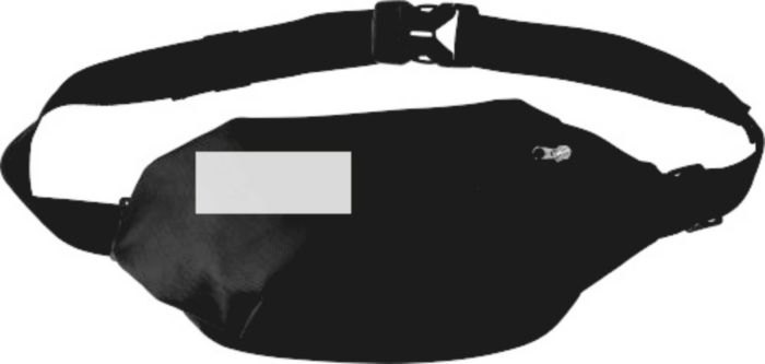 Crossbodytas Bria | Polyester 600D | Waterafstotend | 1 l — drukvlak voorzijde