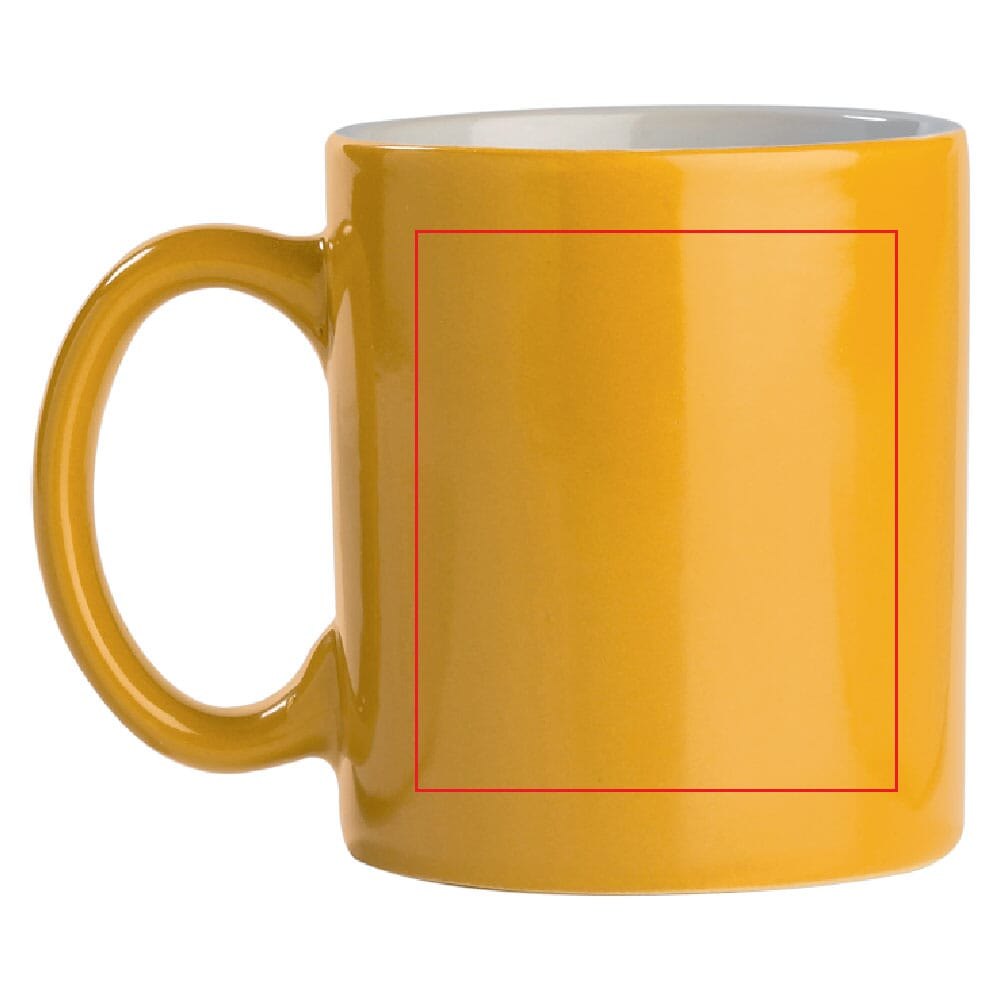 Mok Oslo Kleur 300ml — drukvlak rechts van het handvat